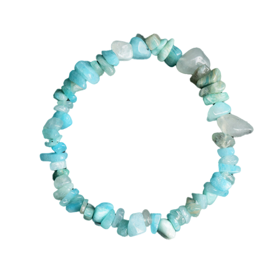 Amazonite Chip Bracelet