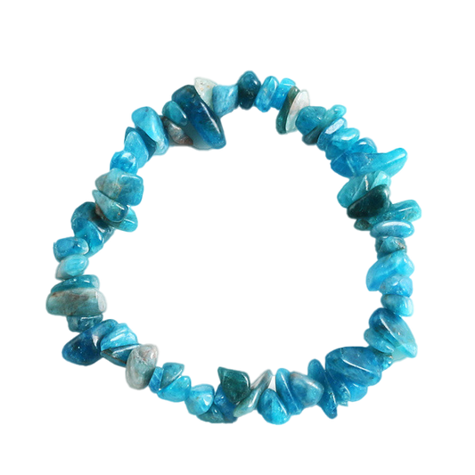 Blue Apatite Chip Bracelet