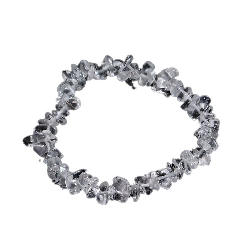 Clean Crystal Chip Bracelet