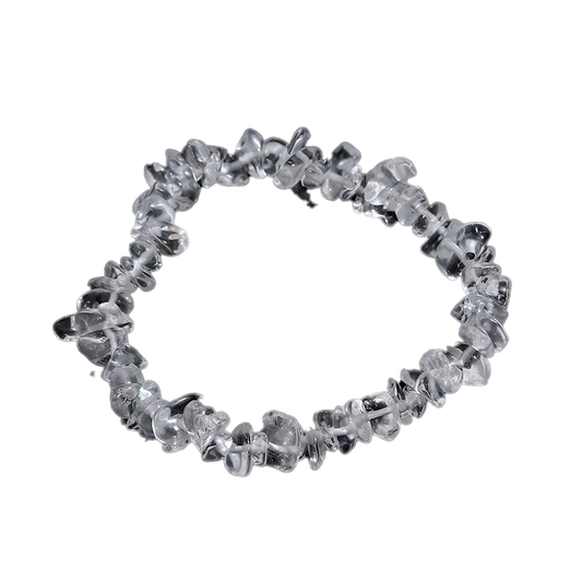 Clean Crystal Chip Bracelet