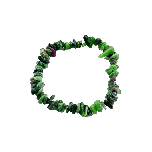 Epidote Chip Bracelet