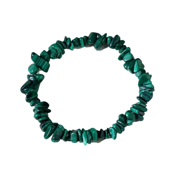 Malachite Chip Bracelet