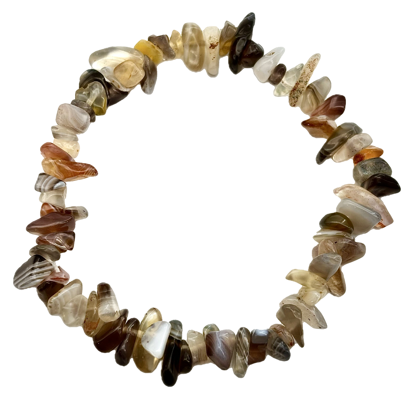 Persian Gulf Agate Chip Bracelet