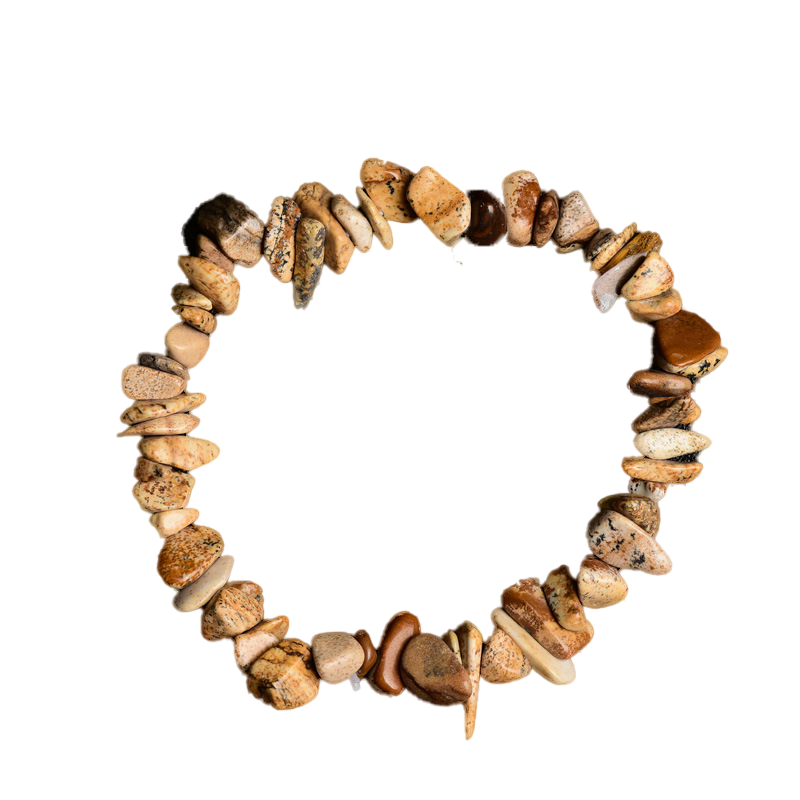 Picture Jasper Chip Bracelet