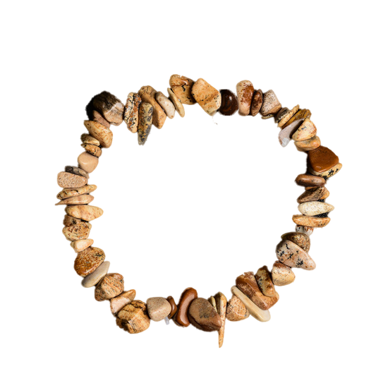 Picture Jasper Chip Bracelet