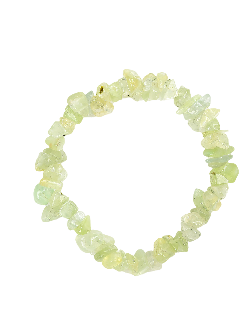 Prehnite Chip Bracelet